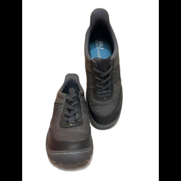Shoes - JBU by Jambu Dark Gray Perforated Casual Walking Sneakers Shoes Size 8.5M